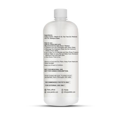 Petvit Anti-Tick & Flea Shampoo - For All Breeds Dogs & Cats 1000 ml - Pet Grooming