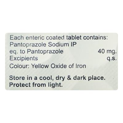 PANVOM 40 Tablet 10's - Ulcer/Reflux/Flatulence-Aaa