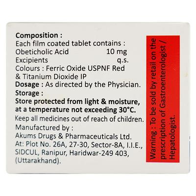 OCAHEP 10mg Tablet 10's - Cholelithiasis/Gall Stones