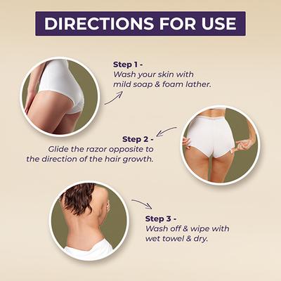 Sanfe Bum Hair Removal Razor 1's - Shaving & Hair Removal