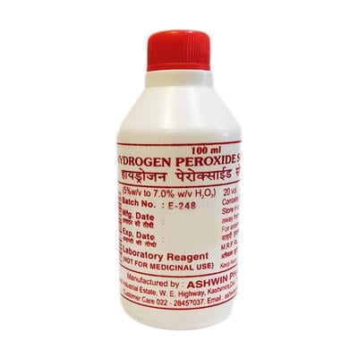 Ashwin Hydrogen Peroxide Solution 100 ml - Wound Wash