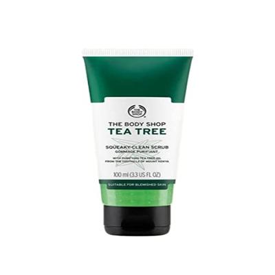 The Body Shop Tea Tree Squeaky Clean Scrub 100 ml - Face Scrubs