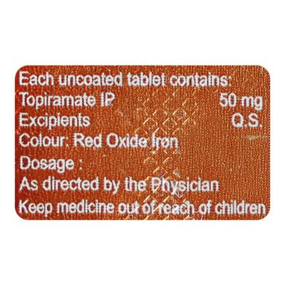 CUPIRA 50 Tablet 10's - Epilepsy/Convulsion-Ant