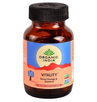 Organic India Vitality Veg Capsules 60's - Multi-Vitamins