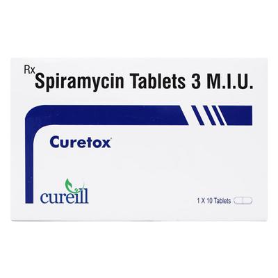 CURETOX Tablet 10's - Bacterial Infections-Mac