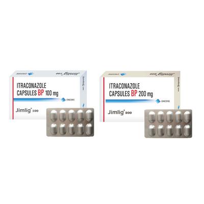 JIMLIG 200 Capsule 10's - Fungal Infections-Anf