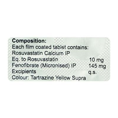 ROZNYLE F 10mg Tablet 10's - High Cholesterol-Dys