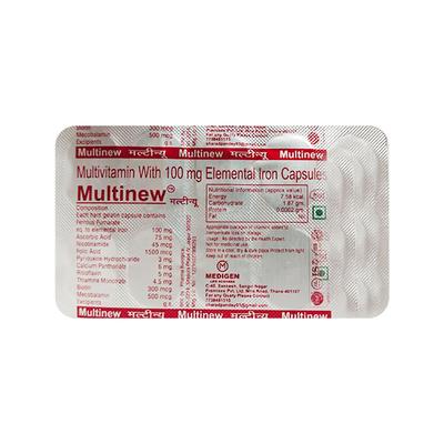 MULTINEW Capsule 10's - Supplements-Vam