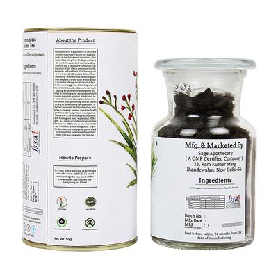 Seer Secrets Green Tea - Lemongrass 50 gm - Teas