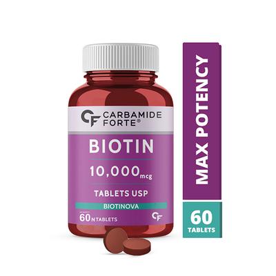 CF Biotinova Biotin 10000 mcg Veg Tablet 60's - Hair & Skin