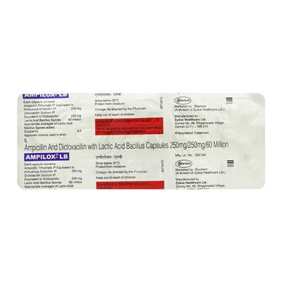 Ampilox LB Capsule 10'S - Bacterial Infections-Pen