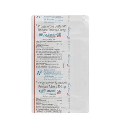 Hilgestrone SR 300mg Tablet 10'S - Hormonal Therapy-Oes