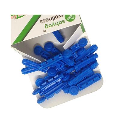 Sahyog Wellness Finger Picker Sterile Round Twist Comfort Blood Lancets 100's - Test Strips & Lancets