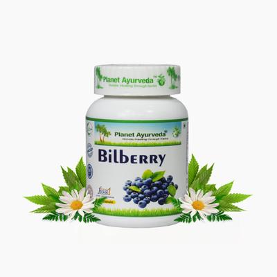 Planet Ayurveda Bilberry Capsules 60's - Speciality Medicines