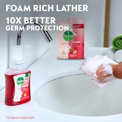 Dettol Foaming Handwash - Strawberry (Refill) 700 ml - Hand Sanitizer