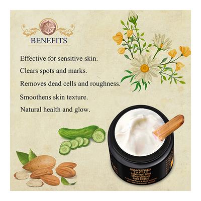 Bioayurveda Basics Sensitive Skin Moisturising Face Creme 120 gm - Face Creams