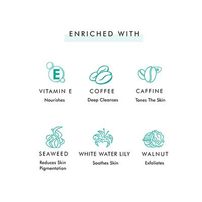 mCaffeine Deep Pore Cleansing Regime 300 gm - Facial Kits