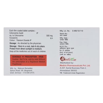 RINROXIM 500 Tablet 10's - Bacterial Infections-Cep