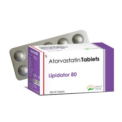 LIPIDATOR 80 Tablet 10's - High Cholesterol-Dys