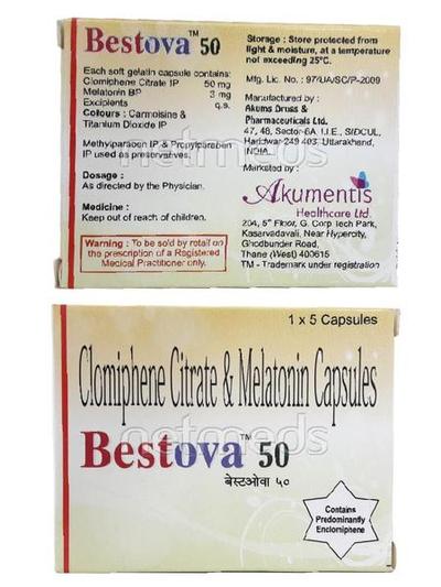 Bestova 50mg Capsule 5'S - Hormonal Therapy-Oes