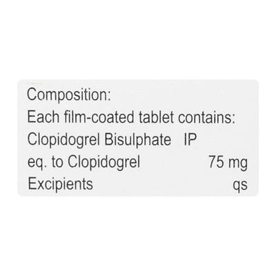 COSTAGREL 75 Tablet 10's - Blood Clot-Ant