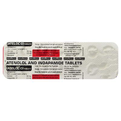ATELOL D Tablet 14's - Hypertension-Bet