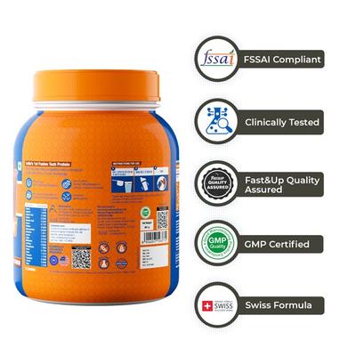 Fast&Up Fusion Tech Protein Powder - Chocolate Flavour 819 gm - Whey Proteins