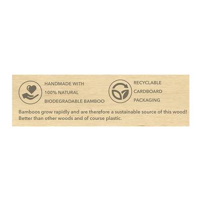 Dr.Morepen Organic Bamboo Adult Neon Toothbrush - Medium 1's - Toothbrushes