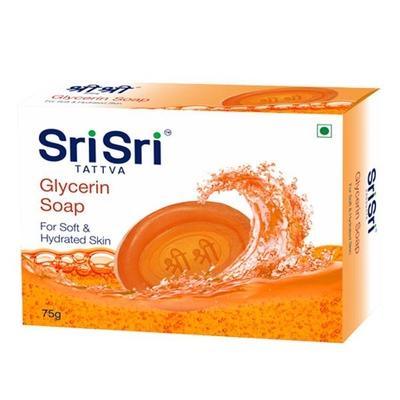 Sri Sri Tattva Bath Soap - Glycerin 75 gm - Speciality Medicines