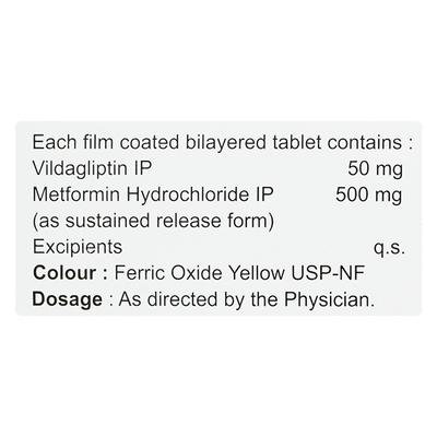 XILDA M 500 Tablet 15's - Diabetes-Ant