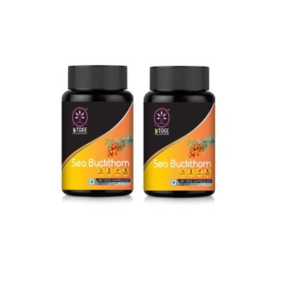 1 Tree Sea Buckthorn Veg Capsule (Pack of 2 x 60's) - Health Products