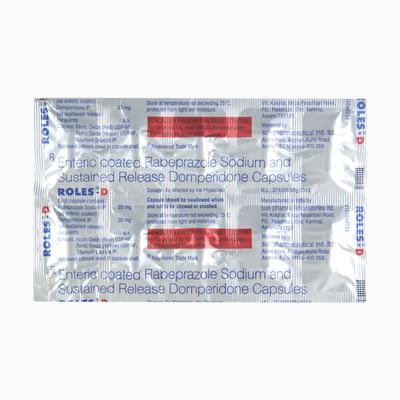Roles D Capsule 10'S - Ulcer/Reflux/Flatulence-Aaa