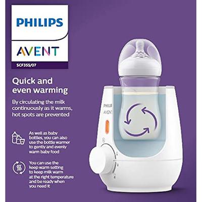 Philips Avent Fast Bottle Warmer (SCF355/06) - Baby Safety