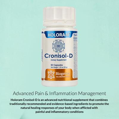 Biogetica Cronisol-D Capsule 60's - Calcium And Minerals