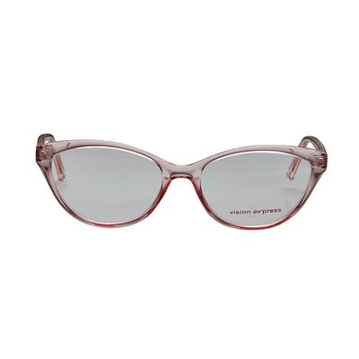 Vision Express 49093 Red Cat Eye Eyeglasses (Including Anti-Reflective Coating Lens) 1's - Wearables Eye Glasses