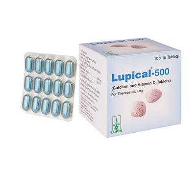 Lupical 500mg Tablet 15'S - Supplements-Vam