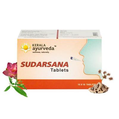 Kerala Ayurveda Sudarsana Tablet 100's - Speciality Medicines