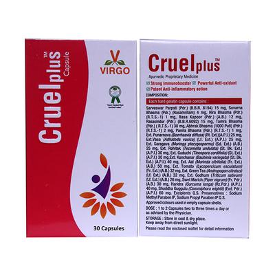 Virgo Cruel Plus Capsule 30's - Speciality Medicines