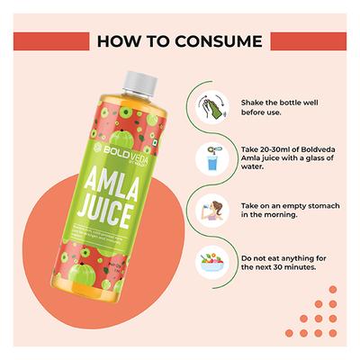 Boldveda Amla Juice 1 litre - Ayurvedic Juices