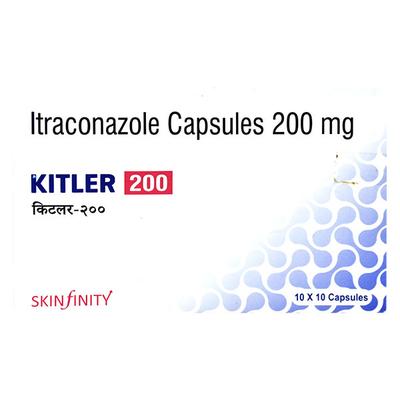 KITLER 200 Capsule 10's - Fungal Infections-Anf