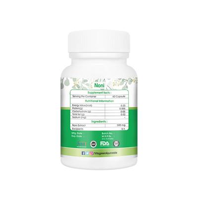 VitaGreen Noni Capsules 60's - Herbal Dietary Supplement
