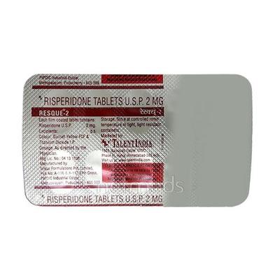 Resque 2mg Tablet 10'S - Schizophrenia-Aps