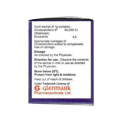 CALBONEX D3 SUGAR FREE DELICIOUS ORANGE FLAVOUR Sachet 1gm - Supplements-Vit