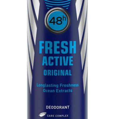 Nivea Men Fresh Active Deodorant (Pack of 2 x 150 ml) - Men Deodorants/Roll-Ons