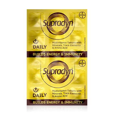 Supradyn Daily Multivitamin Tablet with Minerals 15's - Multi-Vitamins