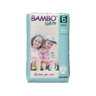 Bambo Nature Pant Diapers with Wetness Indicator - XXL (6) 90's - Diapers & Wipes
