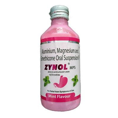 ZYNOL MPS MINT FLAVOUR Liquid 170ml - Ulcer/Reflux/Flatulence-Aaa