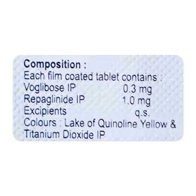 VOLGA R 1/0.3 Tablet 10's - Diabetes-Ant