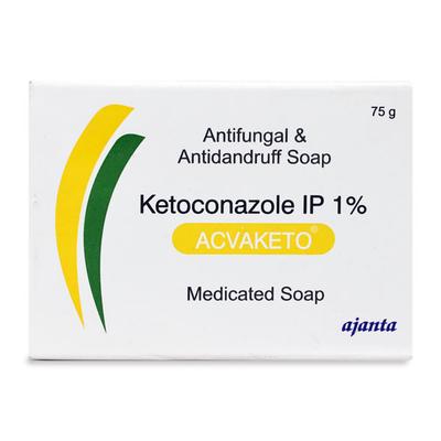 ACVAKETO MEDICATED Soap 75gm - Fungal Infections-Taa