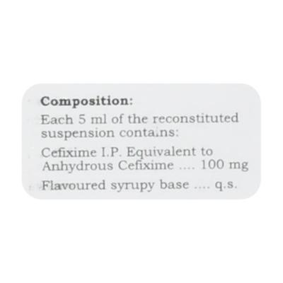 PANCEF O 100 PINEAPPLE FLAVOUR Dry Syrup 30ml - Bacterial Infections-Cep